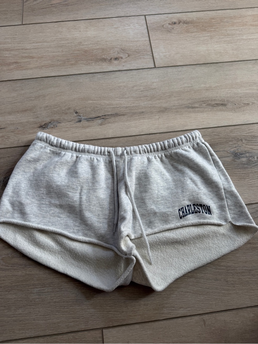Brandy Melville Light Gray Athletic Lounge Shorts